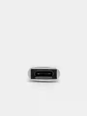 Серебряный адаптер переходник USB Type C USB