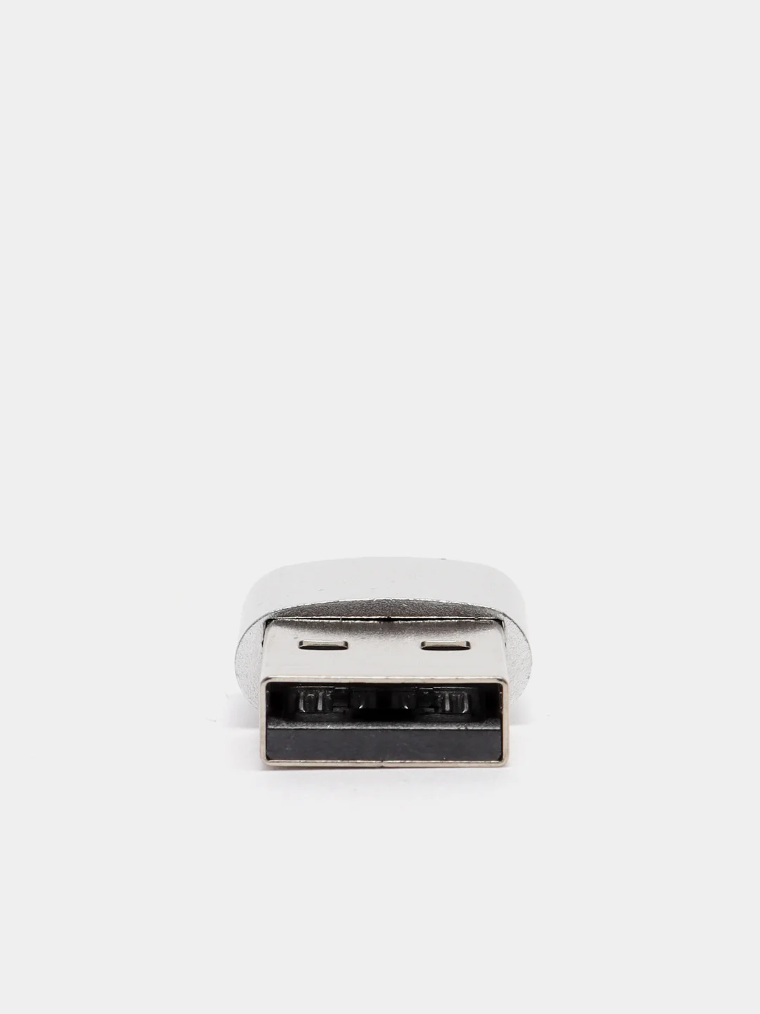 Серебряный адаптер переходник USB Type C USB