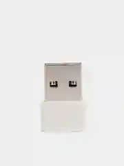 Белый адаптер переходник USB Type C USB