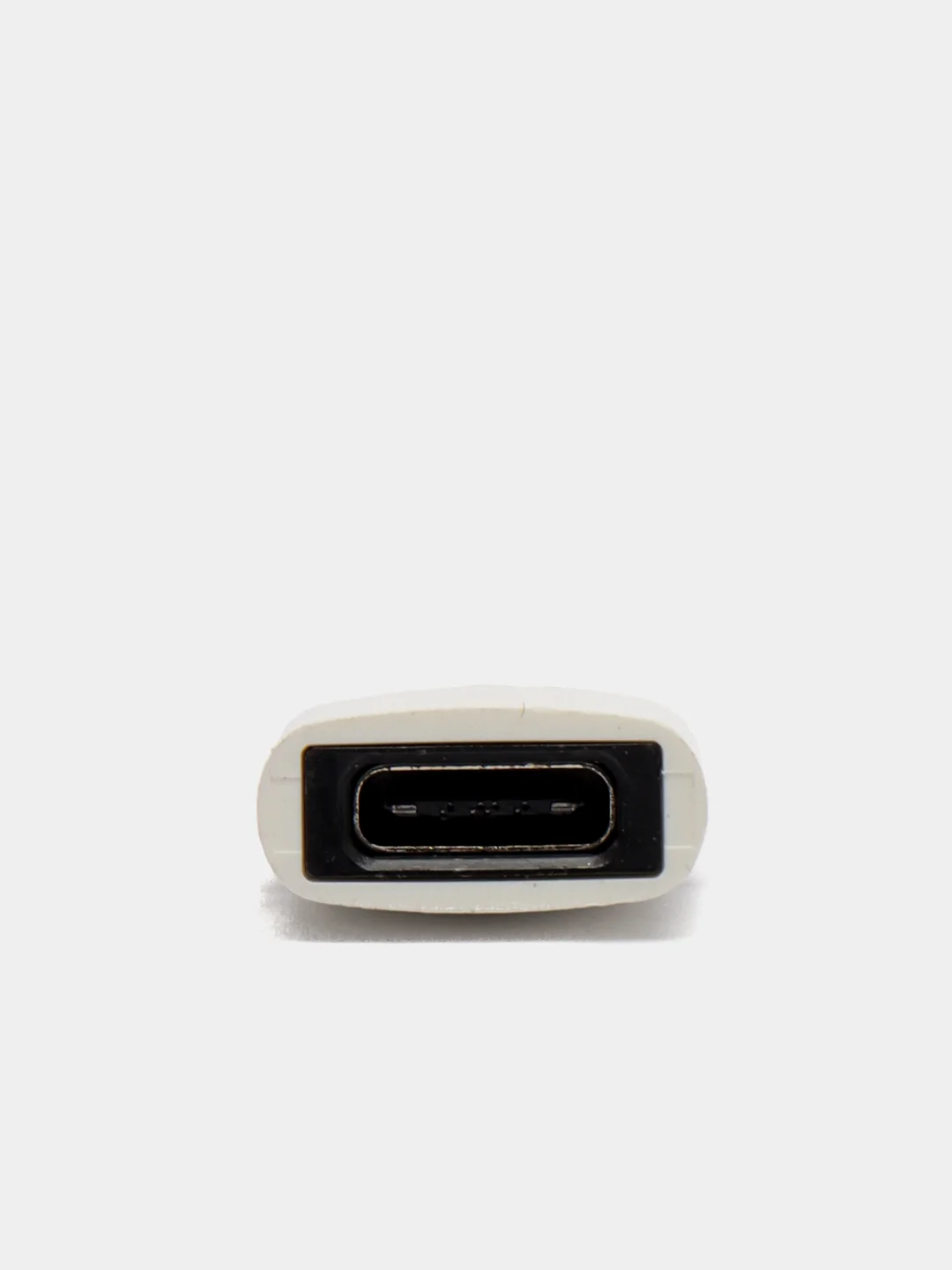 Белый адаптер переходник USB Type C USB