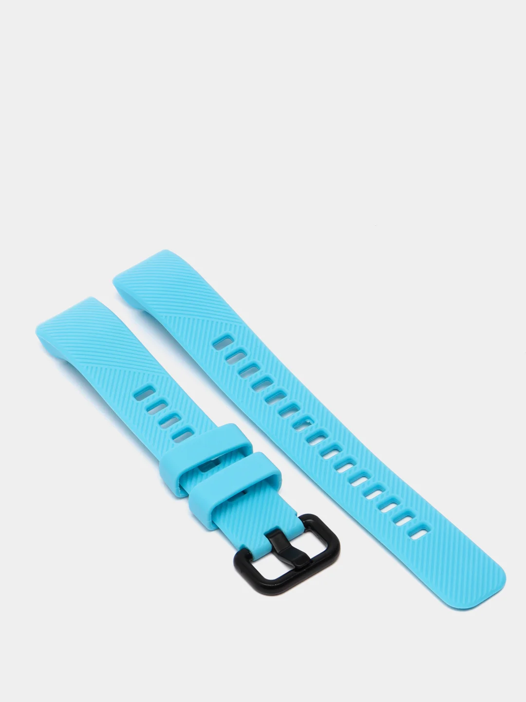 Голубой ремешок Honor Band 4 / Band 5, однотонный, силиконовый