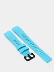 Голубой ремешок Honor Band 4 / Band 5, однотонный, силиконовый