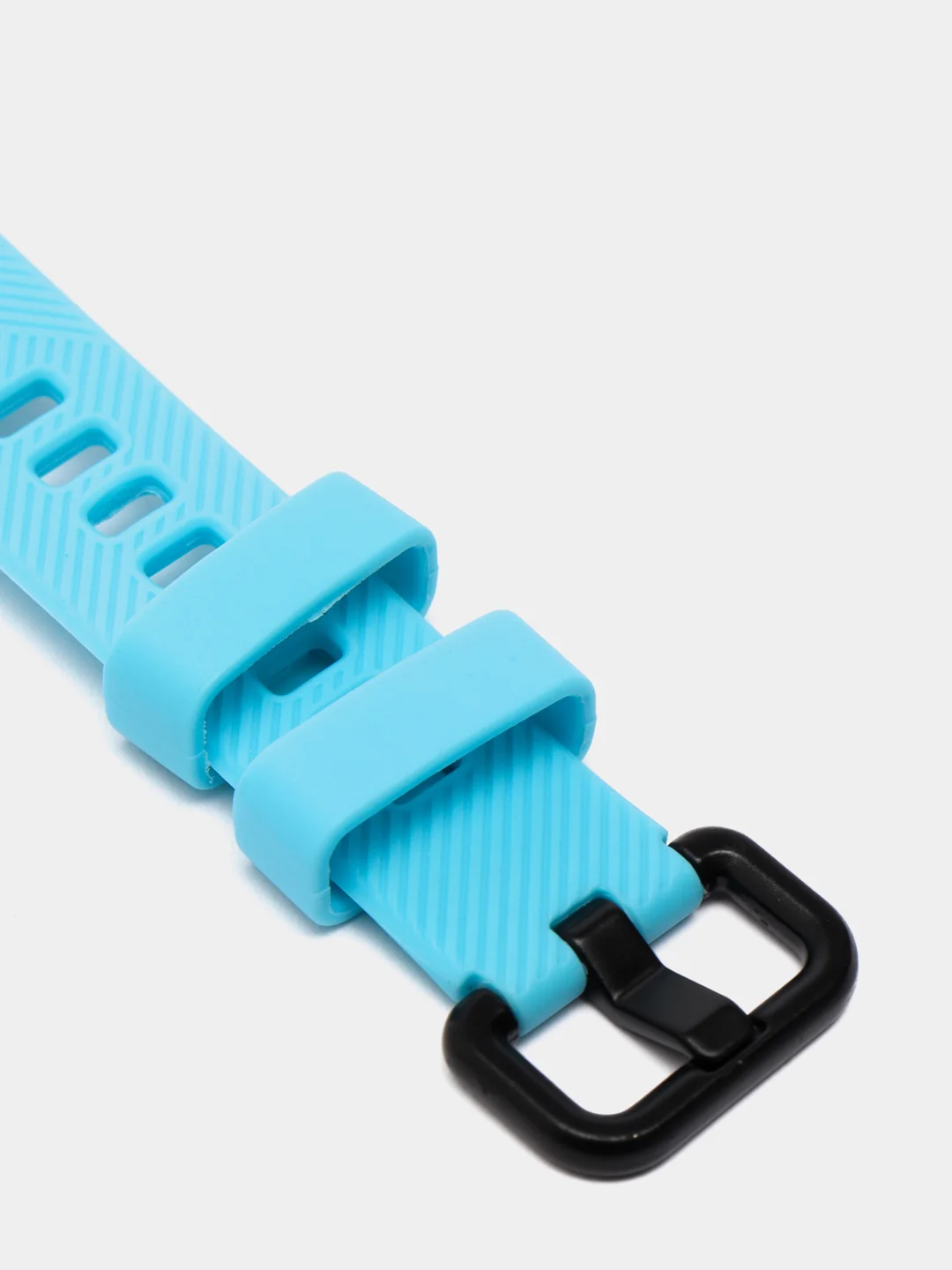 Голубой ремешок Honor Band 4 / Band 5, однотонный, силиконовый