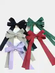 Бант для волос на заколке - автомат / банты для девочек школьные / Атласный / Женская