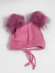 Коралловый меланж шапка для девочек