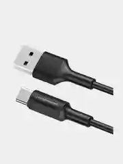 Кабель Type-C 3.0A, Micro USB 2,4A, Lightning, 1 м, для iPhone, Android, BX1