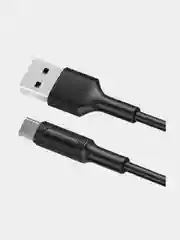 Кабель Type-C 3.0A, Micro USB 2,4A, Lightning, 1 м, для iPhone, Android, BX1