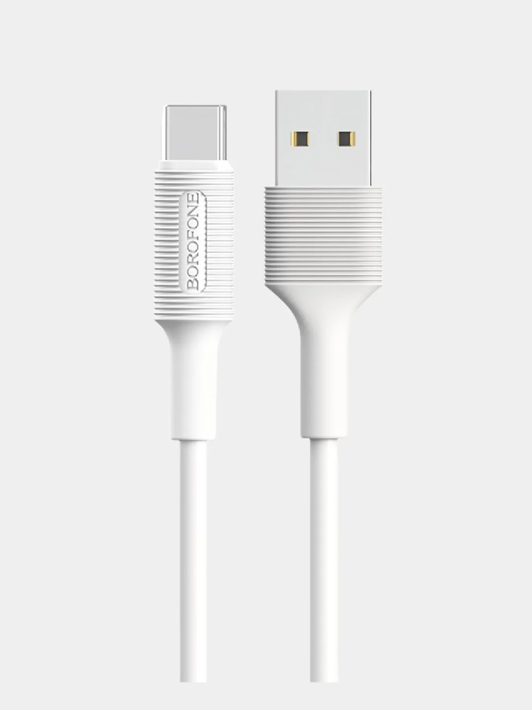 Белый кабель Type-C 3.0A, Micro USB 2,4A, Lightning, 1 м, для iPhone, Android, BX1