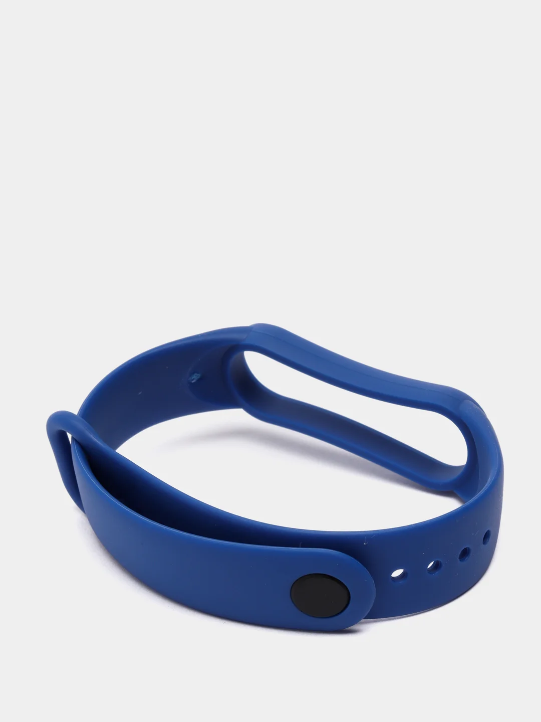 Темно-синий ремешок Mi Band 5 / Mi Band 6, однотонный, силиконовый
