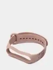 Пудровый ремешок Mi Band 5 / Mi Band 6, с рисунком, силиконовый