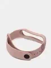 Пудровый ремешок Mi Band 5 / Mi Band 6, с рисунком, силиконовый