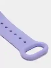 Лавандовый ремешок Mi Band 5 / Mi Band 6, однотонный, силиконовый