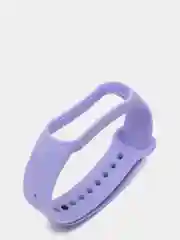 Лавандовый ремешок Mi Band 5 / Mi Band 6, однотонный, силиконовый
