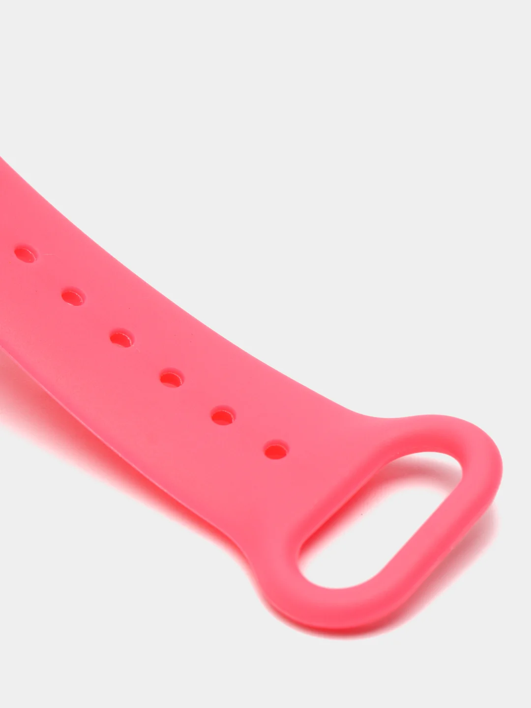 Фуксия ремешок Mi Band 5 / Mi Band 6, однотонный, силиконовый