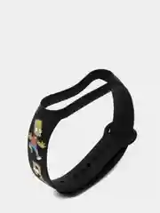 Шоколадный ремешок Mi Band 5 / Mi Band 6, с рисунком, силиконовый