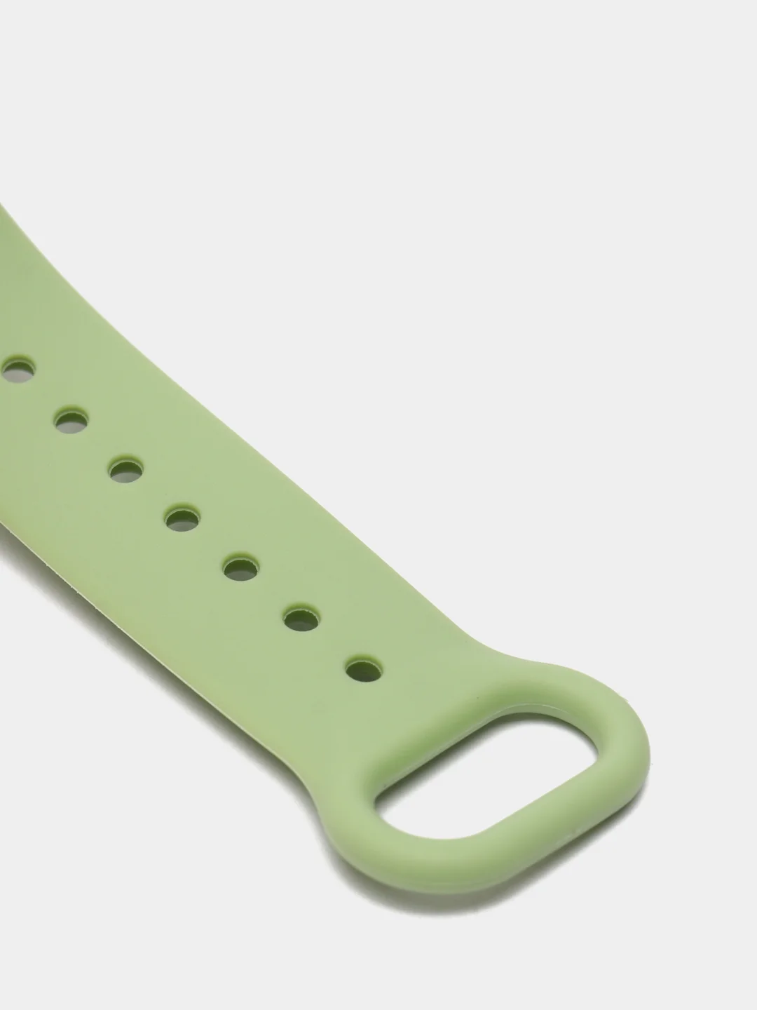 Оливковый ремешок Mi Band 5 / Mi Band 6, однотонный, силиконовый