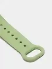 Оливковый ремешок Mi Band 5 / Mi Band 6, однотонный, силиконовый