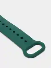 Зелёный хаки ремешок Mi Band 5 / Mi Band 6, с рисунком, силиконовый