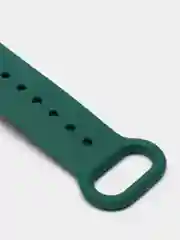 Золотистый хаки ремешок Mi Band 5 / Mi Band 6, с рисунком, силиконовый