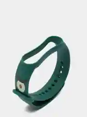Золотистый хаки ремешок Mi Band 5 / Mi Band 6, с рисунком, силиконовый