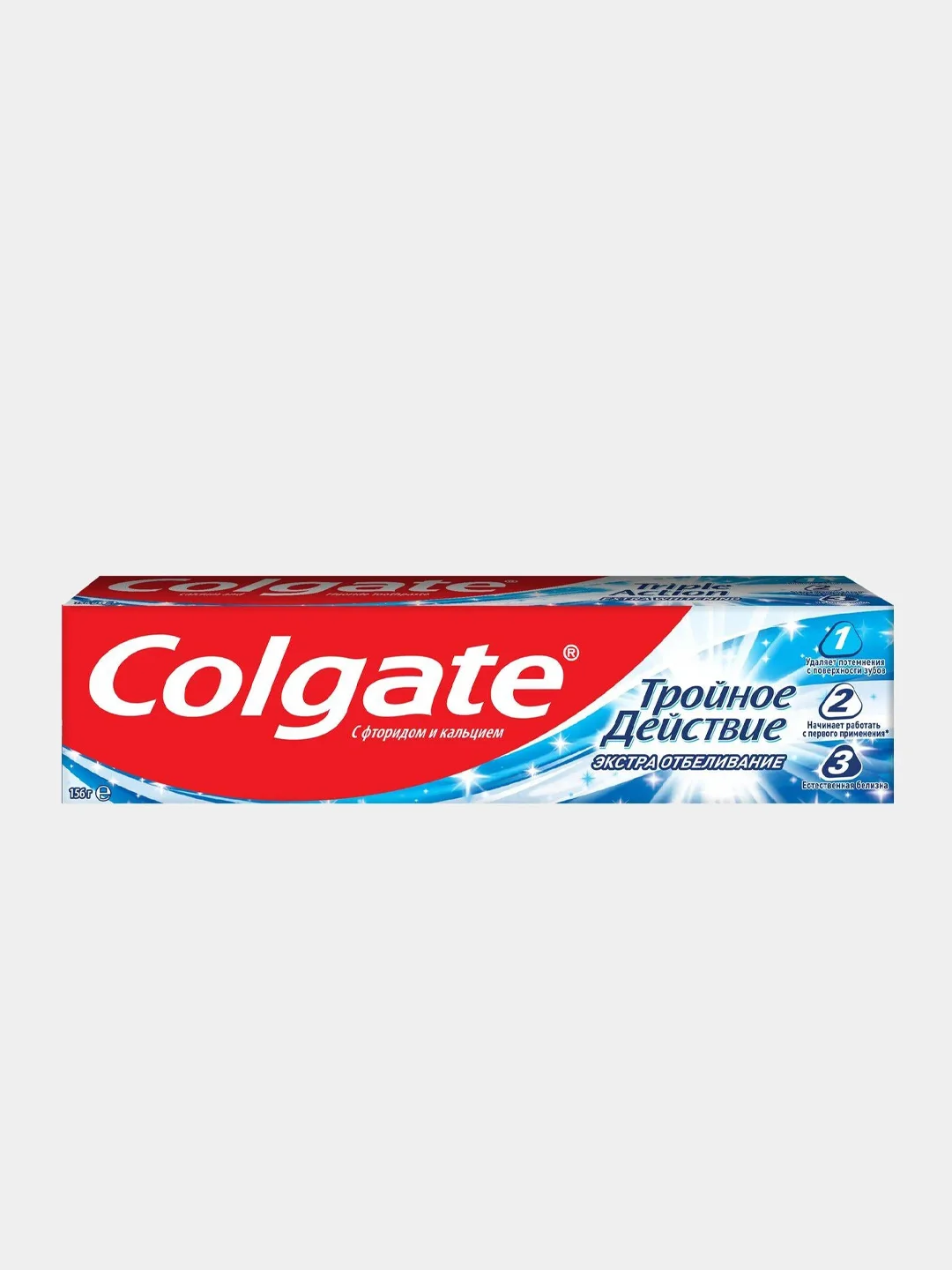 Зубная паста Colgate "Тройное действие - Экстра отбеливание", 100 мл