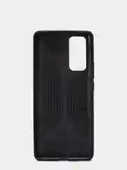 Хром чехол Huawei Honor 30 Pro+, Honor 30 Pro Plus черный силиконовый, имитация кожи