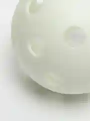 Белый мяч для флорбола