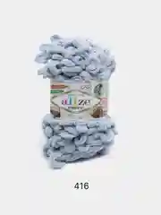 Серебряный пряжа Alize Puffy 100% Микрополиэстер 100г 9м (Часть1)