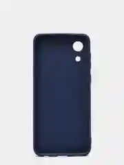 Синий чехол Samsung Galaxy A03 core, силиконовый