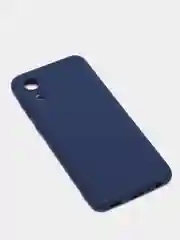 Синий чехол Samsung Galaxy A03 core, силиконовый