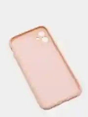 Коралловый меланж чехол на iPhone 11, 13, 12, XR, Pro, Max, Mini, бархатный