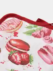 Прихватка и варежка для кухни "Макаруны"
