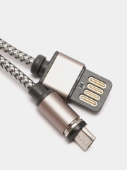 Кабель зарядки магнитный MicroUSB REMAX Gravity series Data Cable RC-095m