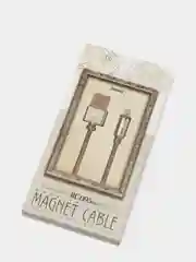 Золотой кабель зарядки магнитный MicroUSB REMAX Gravity series Data Cable RC-095m