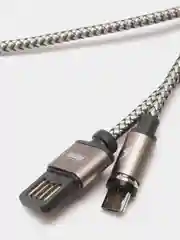 Золотой кабель зарядки магнитный MicroUSB REMAX Gravity series Data Cable RC-095m