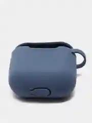 Темно-синий чехол для наушников Apple AirPods 1, 2, TWS i9s, i10, i12, i13, i14, i15, i100