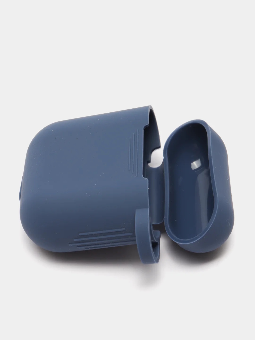 Темно-синий чехол для наушников Apple AirPods 1, 2, TWS i9s, i10, i12, i13, i14, i15, i100