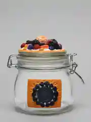 Баночка с декором из полимерной глины "Вкусный чизкейк"