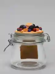 Баночка с декором из полимерной глины "Вкусный чизкейк"