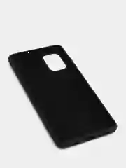 Черный чехол Siliconе Case для Samsung A71 Cамсунг А71 soft touch