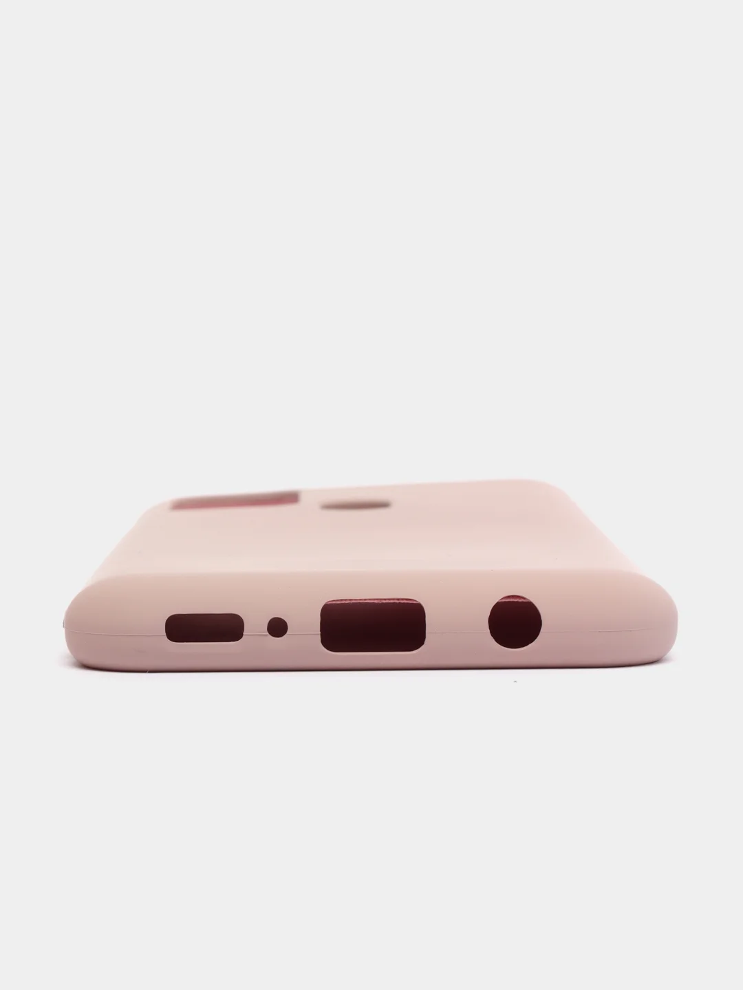 Светло-коричневый чехол Siliconе Case для Samsung M31 Cамсунг М31 soft touch
