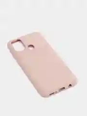 Светло-коричневый чехол Siliconе Case для Samsung M31 Cамсунг М31 soft touch
