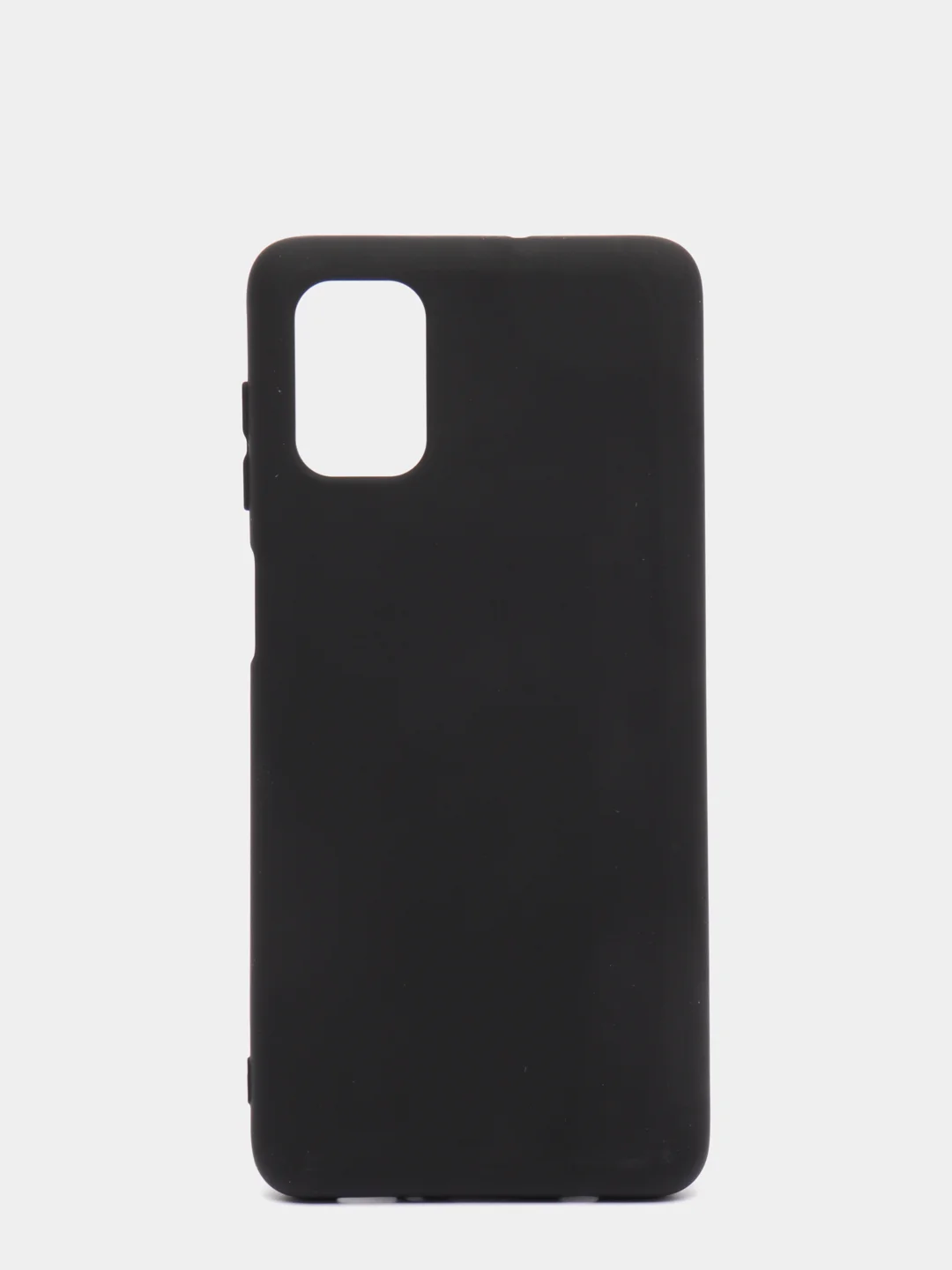 Черный чехол Siliconе Case для Samsung M51 Cамсунг М51 soft touch