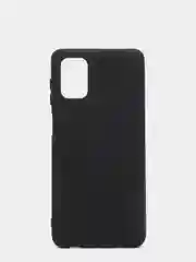 Черный чехол Siliconе Case для Samsung M51 Cамсунг М51 soft touch