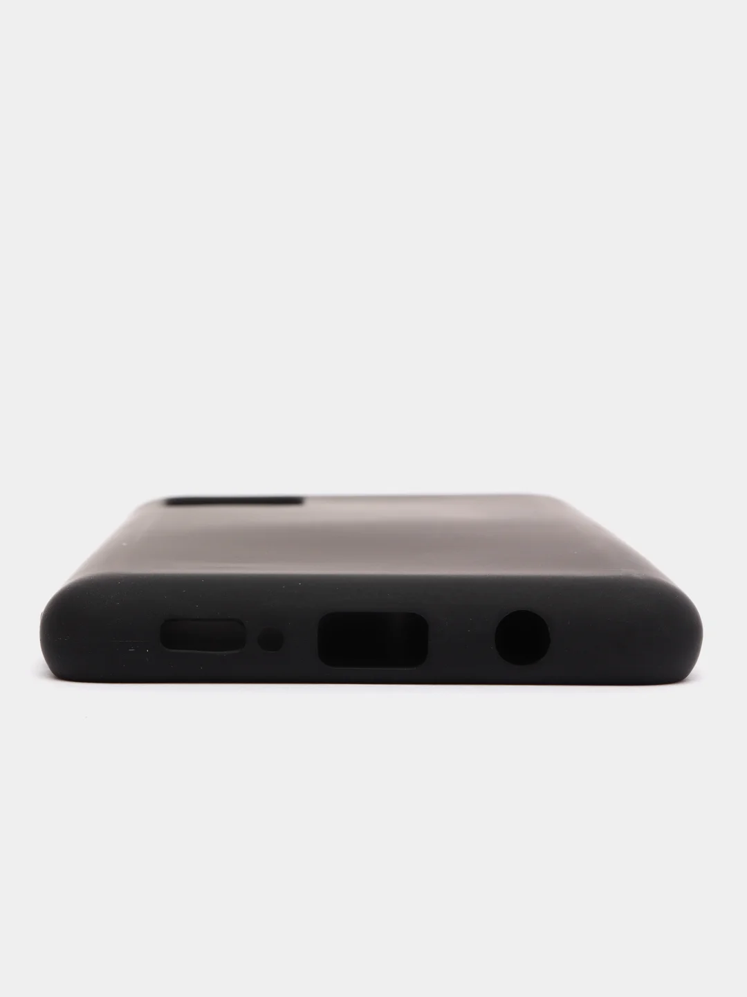 Черный чехол Siliconе Case для Samsung M51 Cамсунг М51 soft touch
