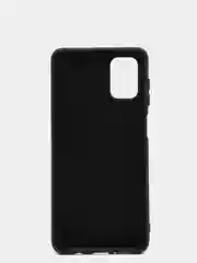 Черный чехол Siliconе Case для Samsung M51 Cамсунг М51 soft touch