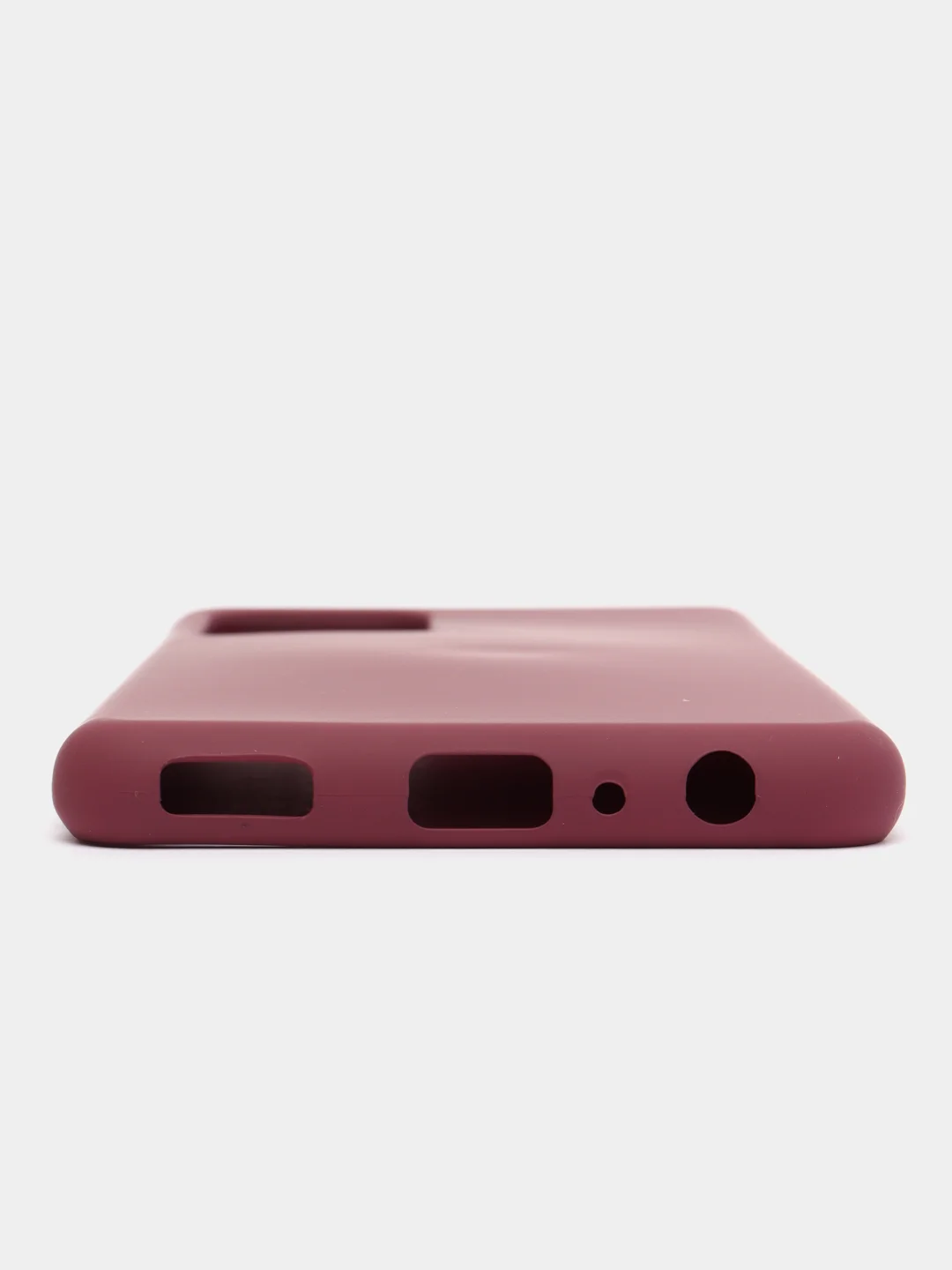 Тёмно-бордовый чехол Siliconе Case для Samsung A52 Cамсунг А52 soft touch