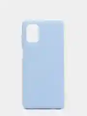 Голубой чехол Siliconе Case для Samsung M51 Cамсунг М51 soft touch