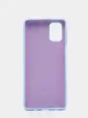 Голубой чехол Siliconе Case для Samsung M51 Cамсунг М51 soft touch