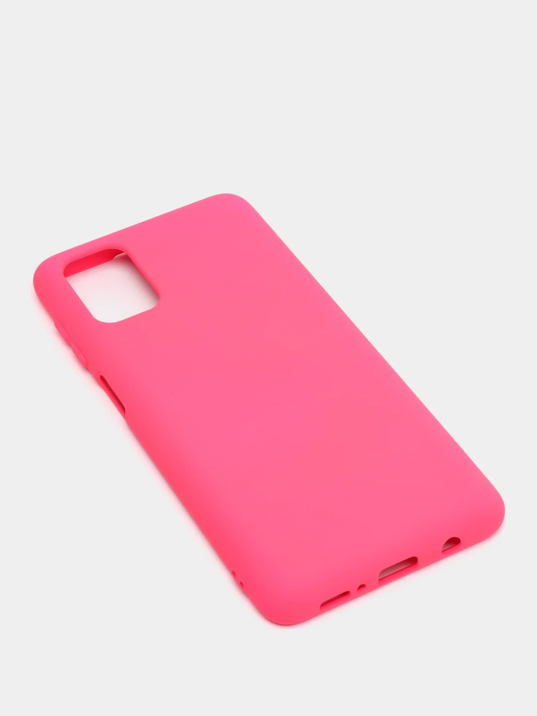 Алый чехол Siliconе Case для Samsung M51 Cамсунг М51 soft touch